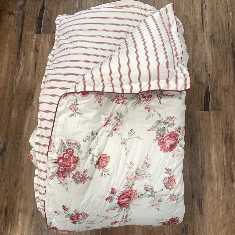 Lauren Ralph Lauren Sofia Floral Comforter King 108x96 Reversible - Picture 2 of 11